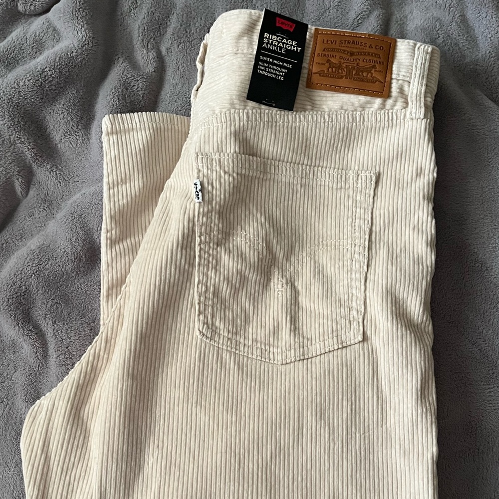 LEVIS Ribcage Ankle Straight Pants